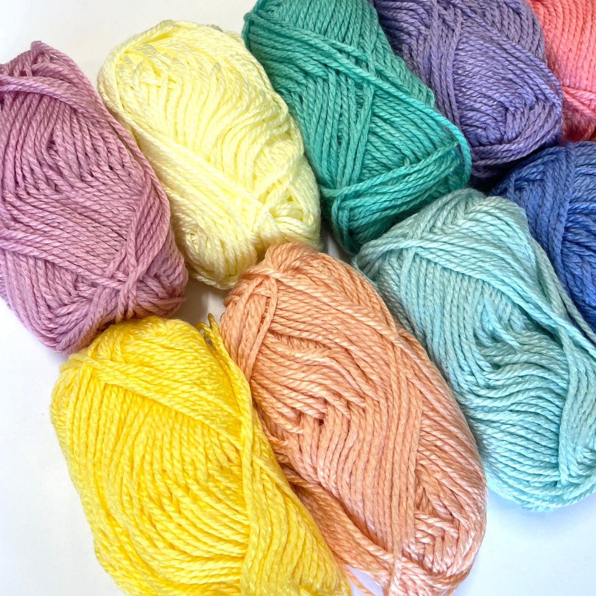 Enjoy premium quality at affordable prices Yarn Pastel Fun Pack Rainbow  Assorted 250 G 10 Rolls Feather.com.au